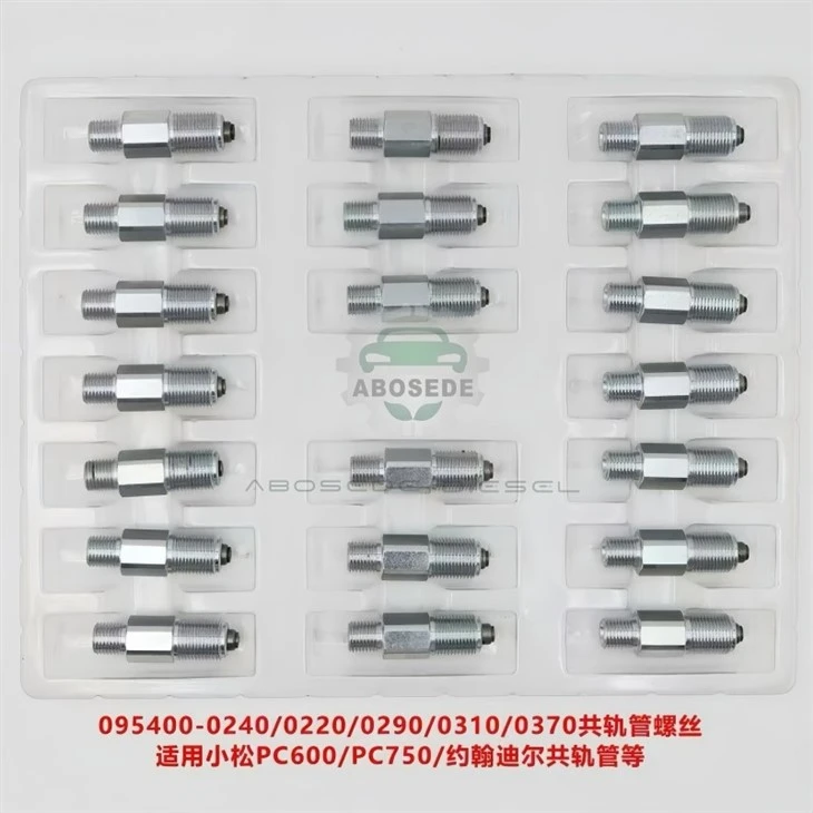 095400-0290 Common Rail Fastener – Downtime Killer For Komatsu PC600/PC750 & John Deere suppliers
